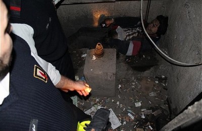 جوان‌تهرانی از سقوط 8 طبقه‌ای جان‌سالم به‌در برد! +عکس