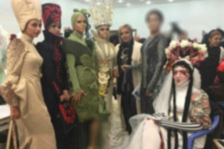 شو جنجالی با عنوان «لباس خلاقانه» در دانشگاه الزهرا برگزار شد
