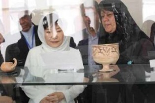 رئیس جمهور کره جنوبی از موزه ملی ایران دیدن کرد