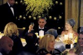 تصاویر/ ضیافت شام در کاخ سفید