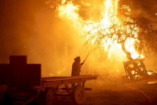 مرگ 4 عضو یک خانواده در میان شعله های آتش