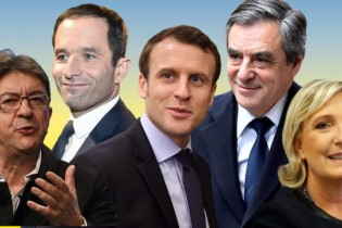 انتخابات فرانسه؛ ماکرون و لوپن پیشتازند