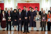 تصاویر/ حواشی سفر ترامپ و همسرش به ژاپن