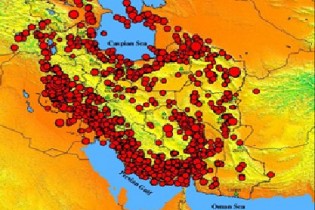 سال گذشته ایران ۱۷هزار بار لرزید!