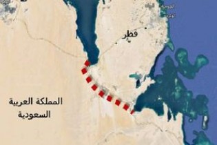 آیا عربستان احداث کانال در مرز قطر را شروع کرده است؟