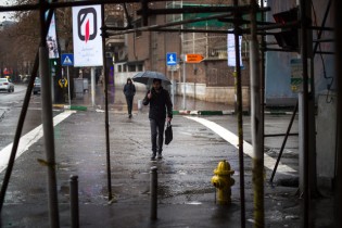 بارش باران در بیشتر مناطق کشور/ تهران باز بارانی می‌شود