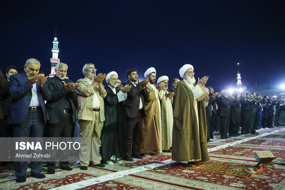 جشن نیمه شعبان در مسجد جمکران