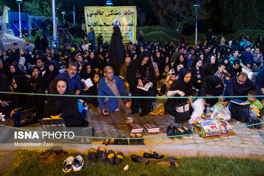 لیالی قدر، بیست‌ویکم ماه مبارک رمضان - پارک کوه سنگی مشهد