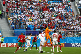 دیدار ایران و مراکش - جام جهانی روسیه ۲۰۱۸