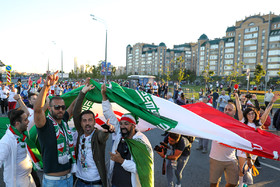 حاشیه دیدار تیم های ایران و اسپانیا در دور دوم مرحله گروهی