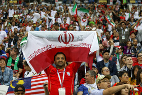 حاشیه دیدار تیم‌های ایران و اسپانیا در دور دوم مرحله گروهی
