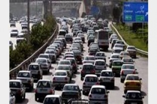 ترافیک نیمه سنگین در آزاد راه تهران- کرج