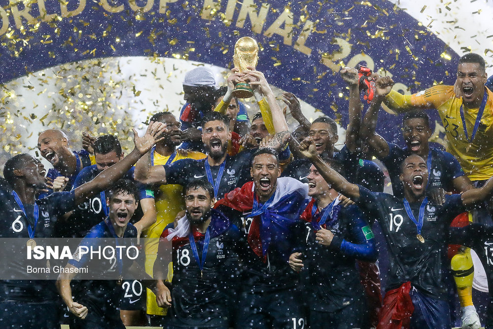 مراسم اهدا جام جهانی ۲۰۱۸ روسیه