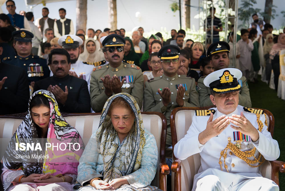 مراسم بزرگداشت هفتاد و یکمین سالروز استقلال پاکستان