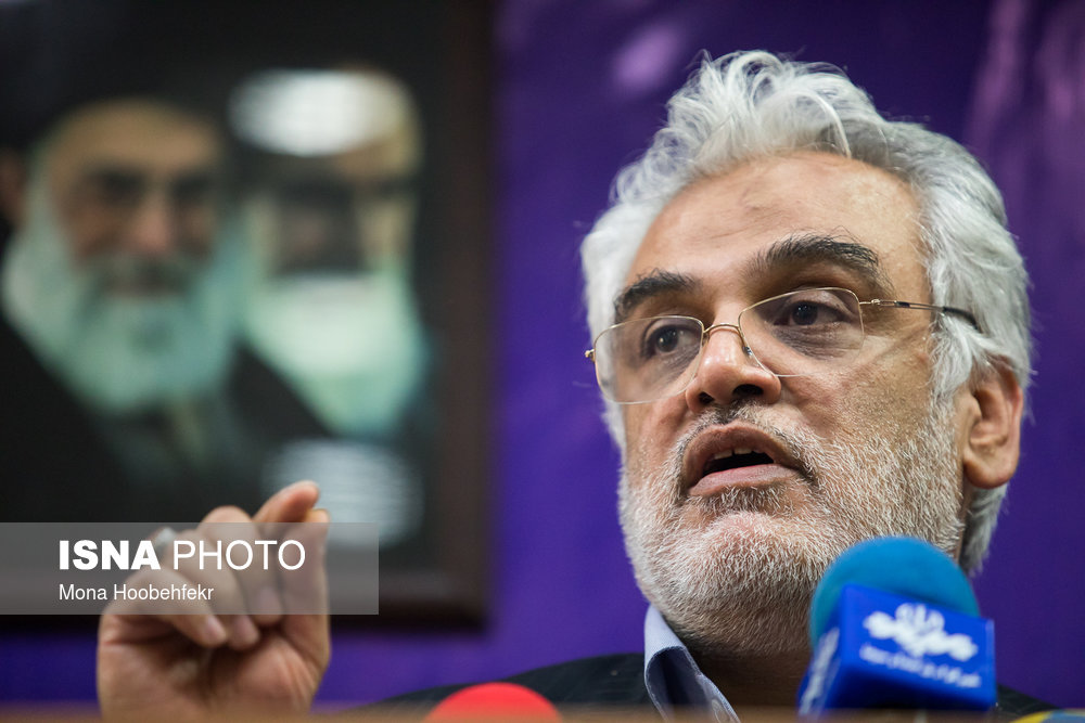 نشست خبری محمدمهدی طهرانچی، سرپرست جدید دانشگاه آزاد، بعد از مراسم معارفه