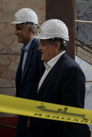 بازدید شهردار و رییس شورای شهر تهران از خط ۶ مترو