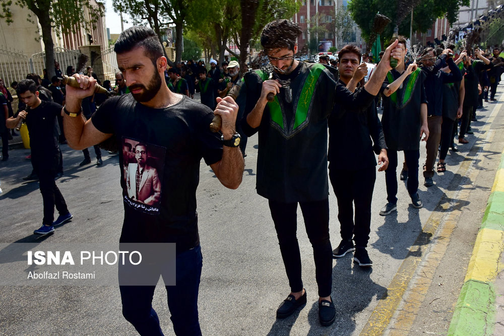 عزاداری مردم بوشهر در تاسوعای حسینی