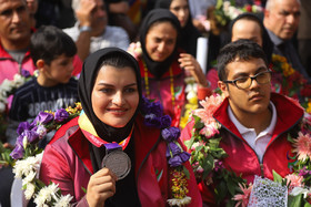 استقبال از مدال‌آوران مسابقات پاراآسیایی جاکارتا - اصفهان