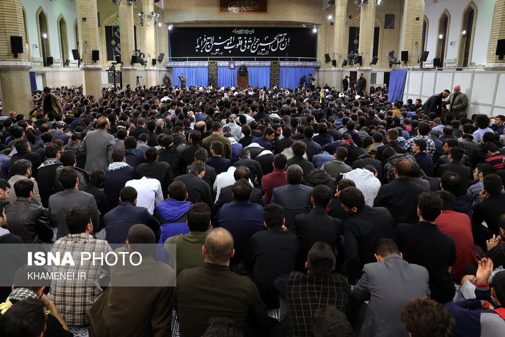 مراسم عزاداری اربعین سیدالشهدا(ع) با حضور هیئت‌های دانشجویی در حسینیه امام خمینی(ره)