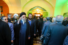 مراسم ترحیم عبدالرحمن تاج الدین در مسجد اعظم حسین آباد اصفهان