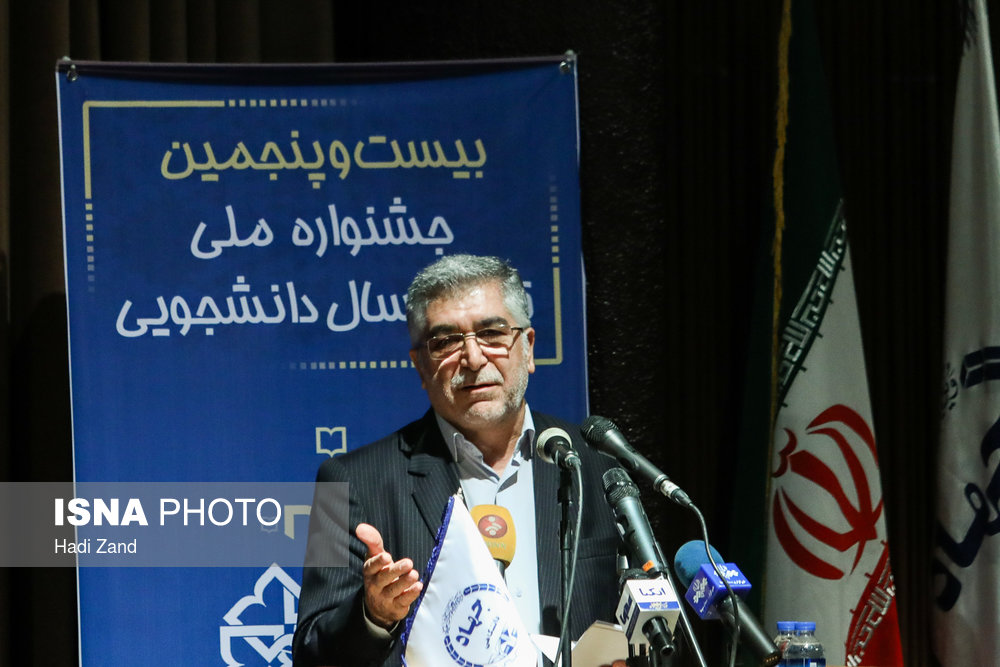 سخنرانی حمید طیبی در بیست و پنجمین جشنواره ملی کتاب سال دانشجویی
