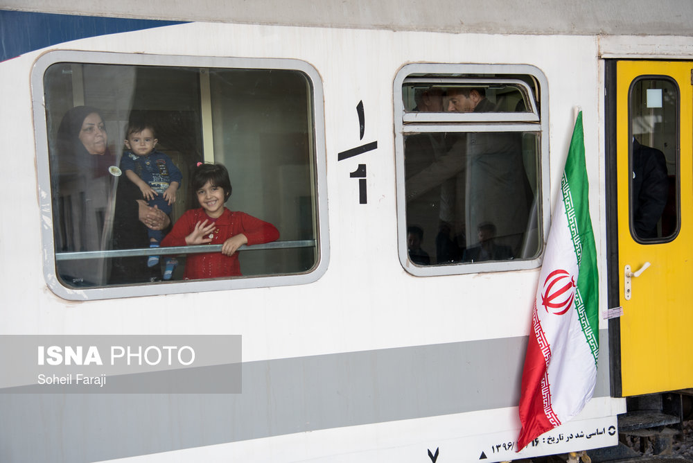 افتتاح راه آهن ارومیه به مراغه