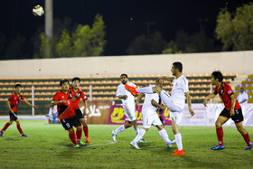 دیدار تیم‌های فوتبال هفت نفره جانبازان و معلولین کره جنوبی و اردن