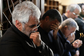 محمد مهدی طهرانچی، رییس دانشگاه آزاد در مراسم یادبود جانباختگان حادثه این دانشگاه