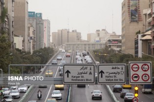 افزایش غلظت برخی آلاینده‌ها در تهران