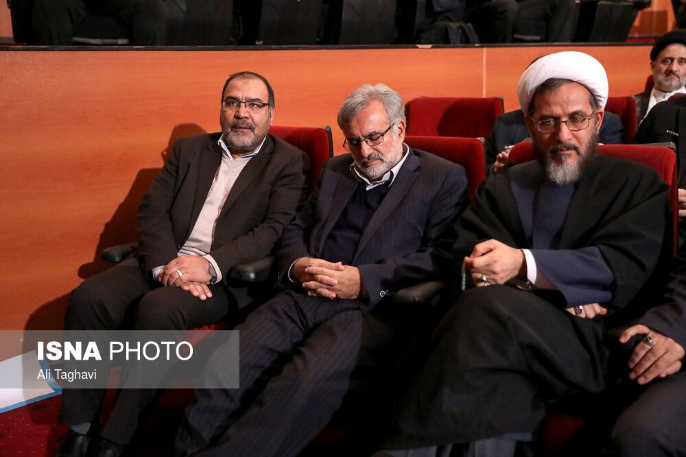 حضور علی متقیان مدیر عامل خبرگزاری ایسنا، در مراسم تودیع و معارفه دبیر شورای عالی انقلاب فرهنگی