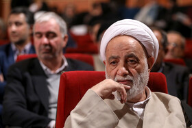 حجت الاسلام قرائتی در مراسم تودیع و معارفه دبیر شورای عالی انقلاب فرهنگی