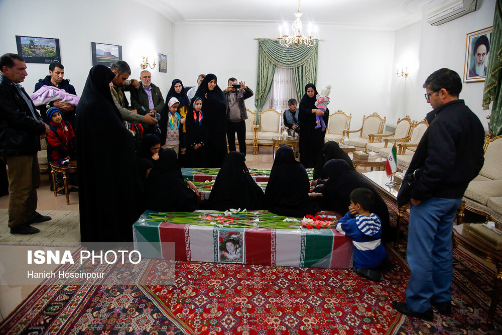 مراسم استقبال از سه شهید تازه تفحص شده - شیراز