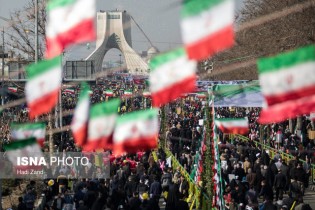 مسیرهای راهپیمایی روز 22 بهمن در تهران
