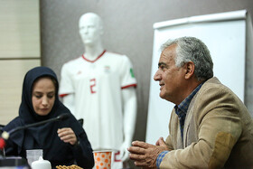 علی رعدی در نخستین نشست خبری کادر فنی تیم ملی فوتسال بانوان