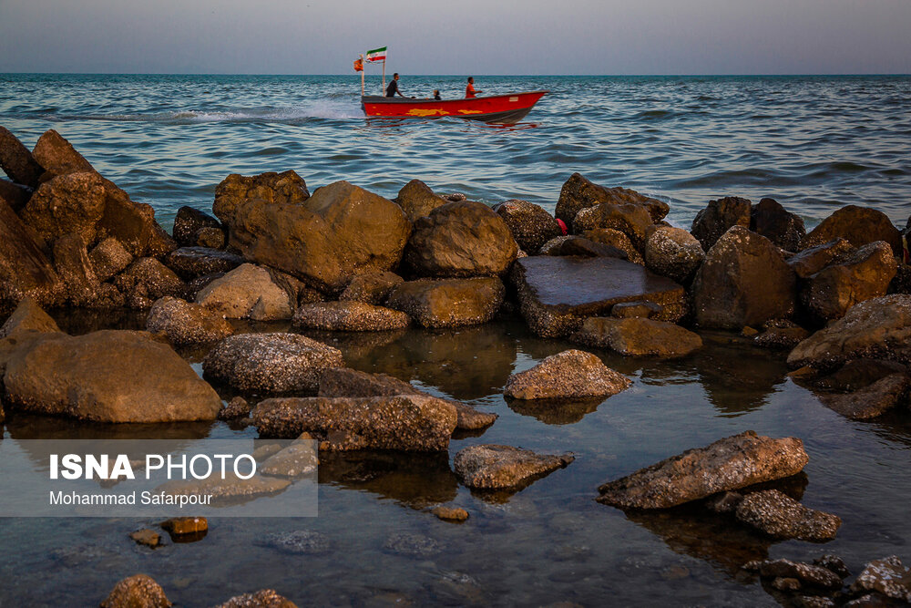 قایق سواری نیز از دیگر مشاغل و تفریحات سواحل حاشیه خلیج فارس است.