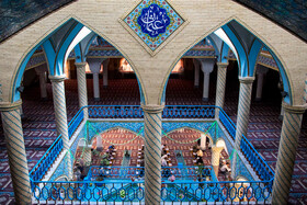 جزء خوانی قرآن کریم در مسجد «دارالحسان» سنندج