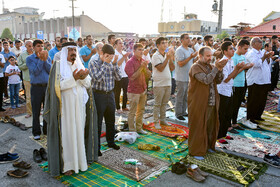 برگزاری نماز عید فطر در آبادان