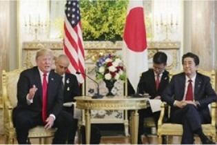 ترامپ از واسطه گری ژاپن با ایران تشکر کرد