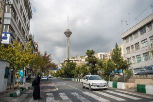 افزایش ابر و وزش باد نسبتا شدید در تهران