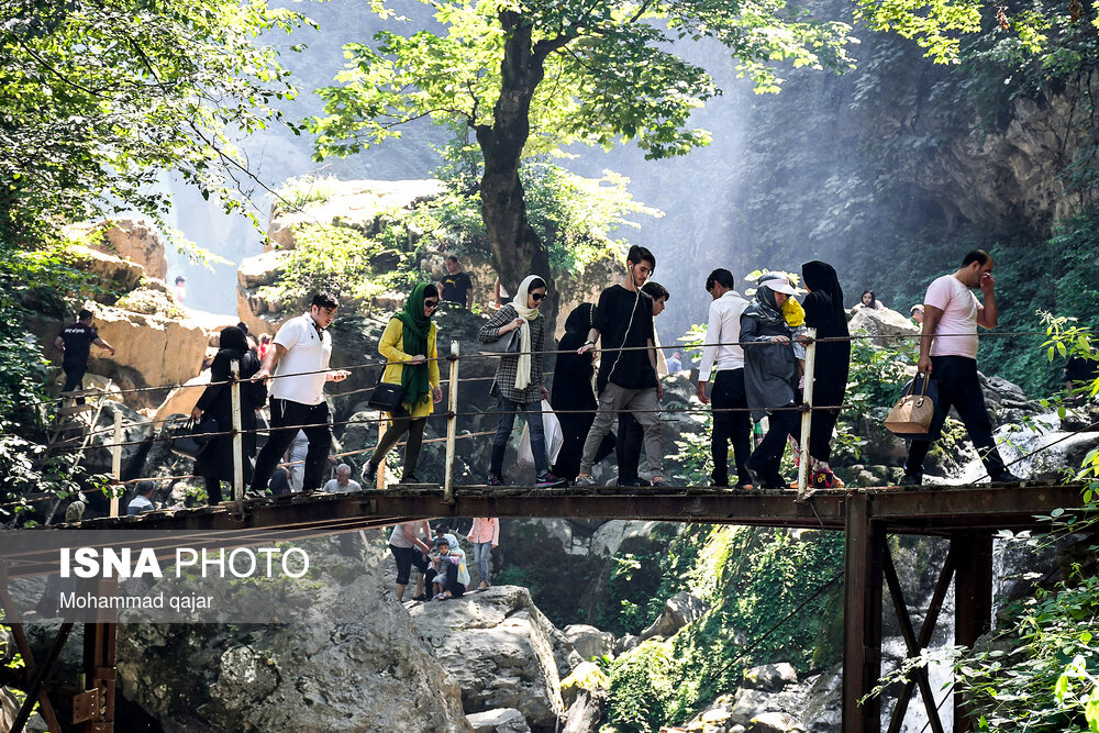 ایران زیباست؛ آبشار شیر آباد در استان گلستان