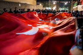 آیین گل‌مالی عرب‌های مقیم بوشهر در شب عاشورای حسینی