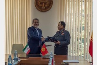 موافقت نامه همکاری انتظامی و امنیتی ایران و قرقیزستان امضا شد
