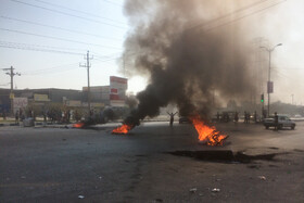برخی اعتراضات امروز در پی گرانی و سهمیه‌بندی بنزین - اهواز