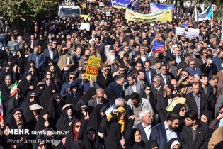 راهپیمایی محکومیت اغتشاشات اخیر در تهران برگزار می‌شود