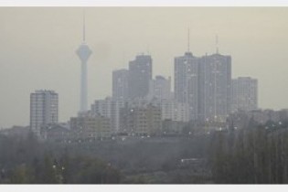تداوم آلودگی هوا در چهار کلانشهر کشور/ورود سامانه بارشی از چهارشنبه