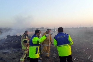 ۱۰۰ تن از جانباختگان سقوط هواپیمای اوکراینی شناسایی شدند