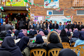 افتتاح مدرسه «پریدخت حقیقی» خمین پس  از بازسازی