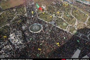 راهپیمایی یوم الله ۲۲ بهمن از ساعت ۹ در سراسر کشور آغاز می شود