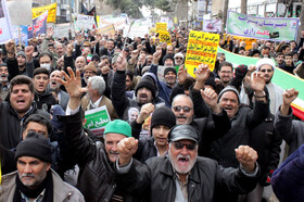 راهپیمایی ۲۲ بهمن در تربت حیدریه