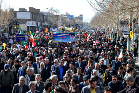 راهپیمایی ۲۲ بهمن در کاشمر